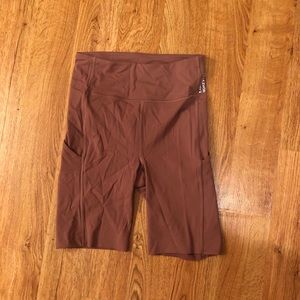 lululemon x Barry’s Bootcamp bike shorts